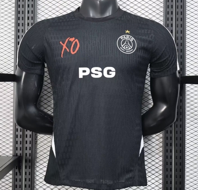 2526 Paris black special player version S-XXL